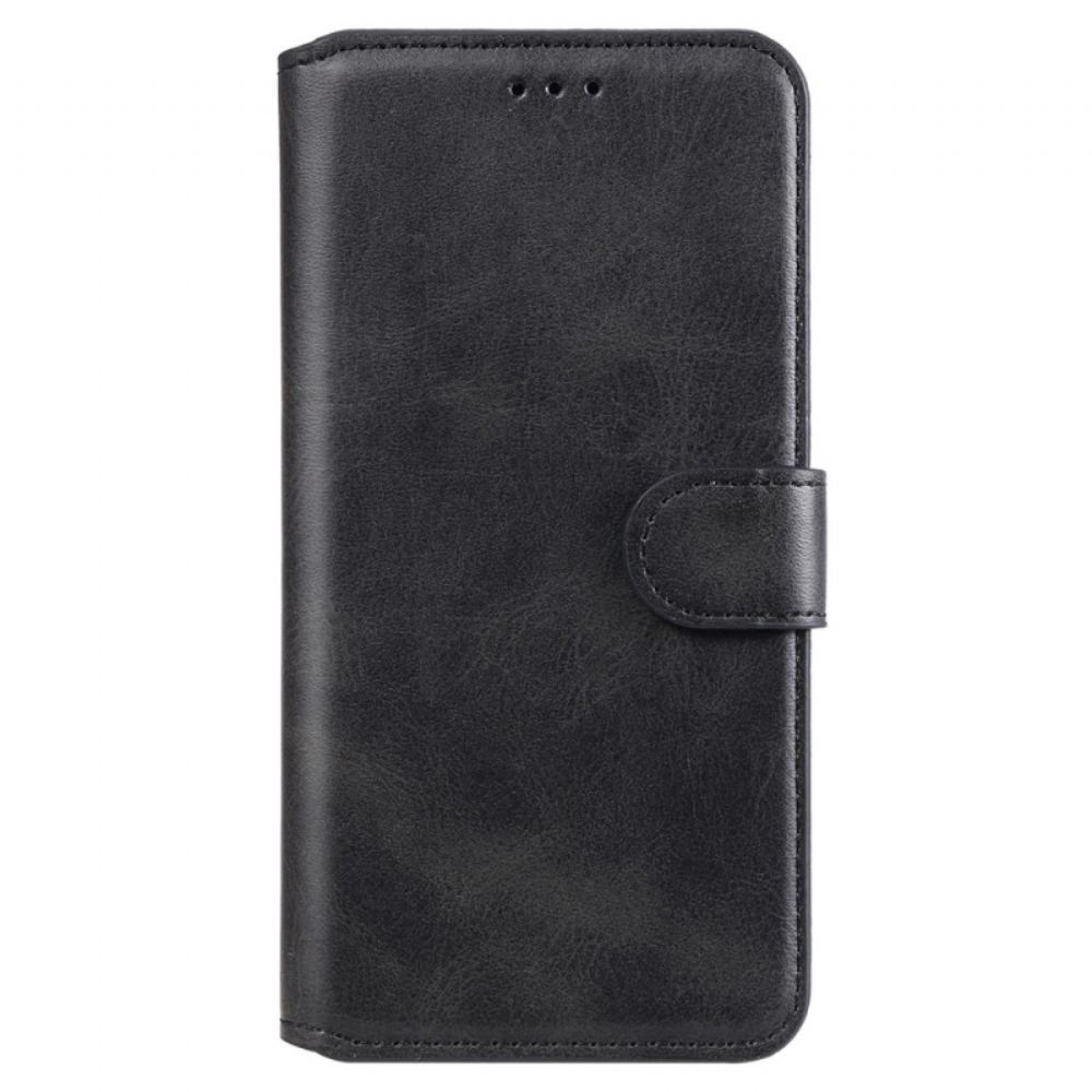 Flipové Pouzdro Na iPhone 14 Efekt Retro Kůže