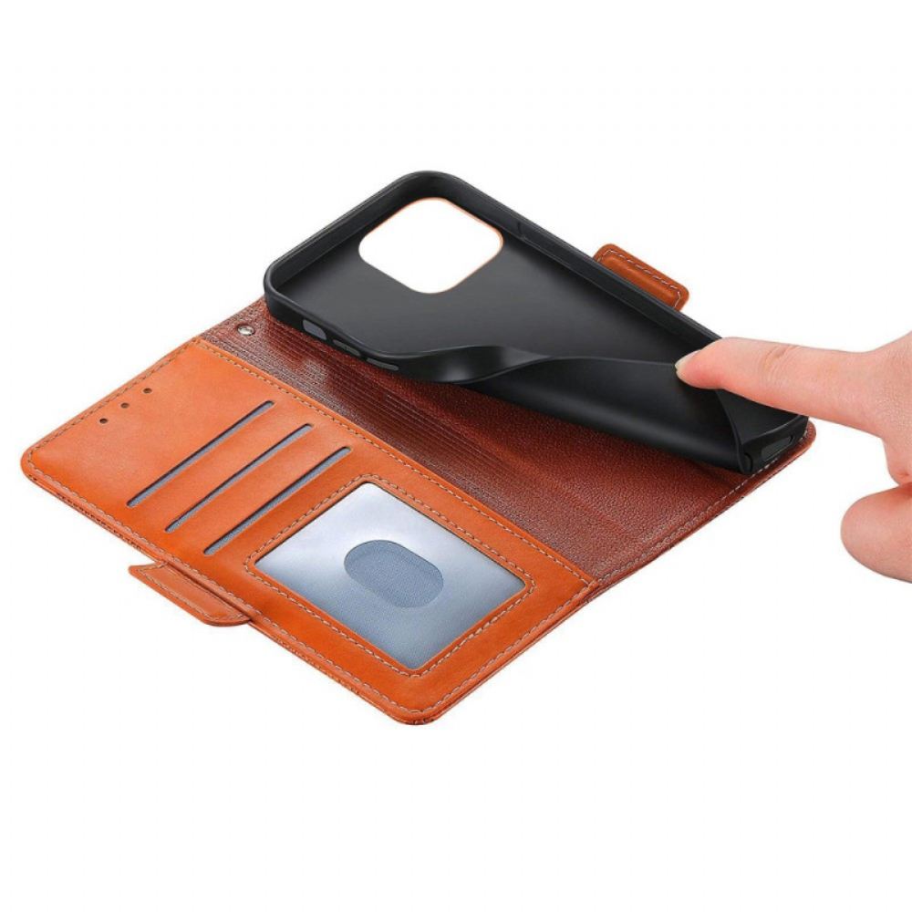 Flipové Pouzdro Na iPhone 14 Styl Retro Kůže
