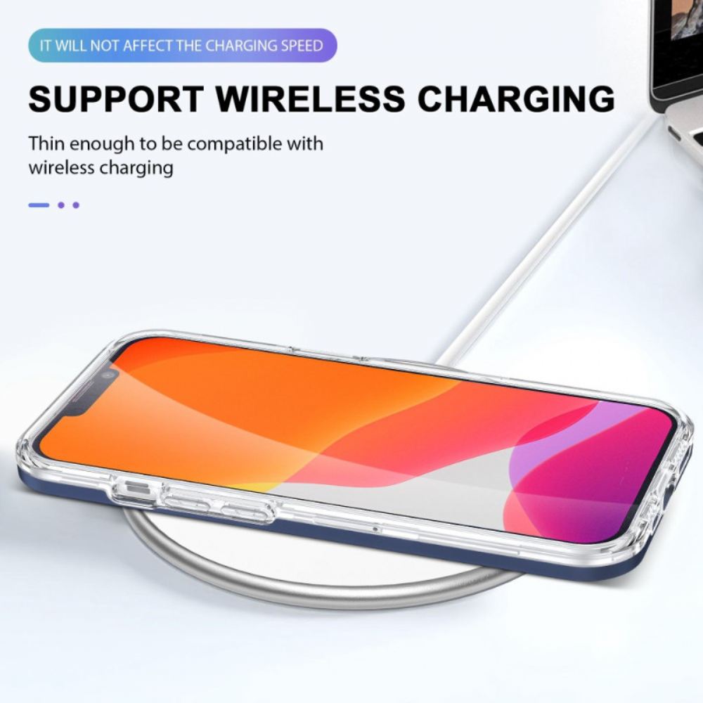 Kryt Na iPhone 14 Křišťálově Barevné Hrany