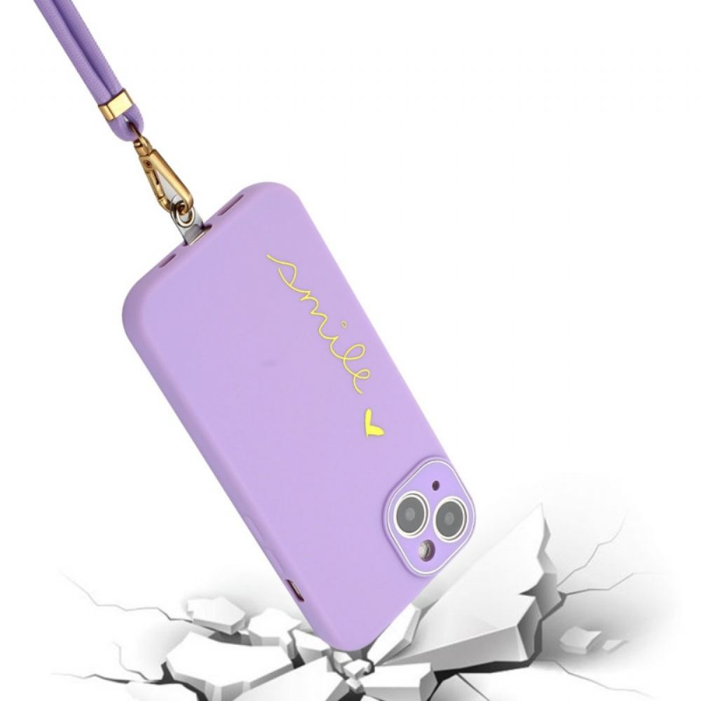 Kryt Na iPhone 14 Na Lana Pro Kabel Smile