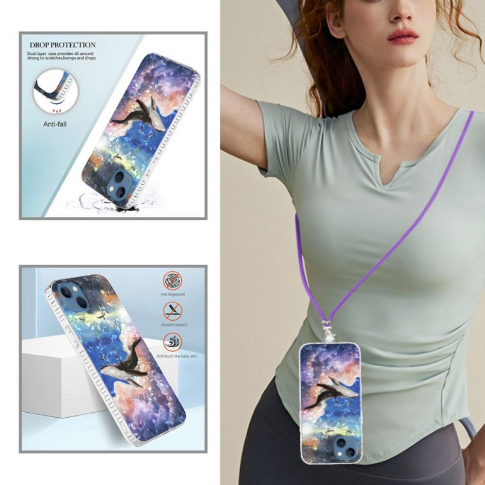 Kryt Na iPhone 14 Stylová Velryba