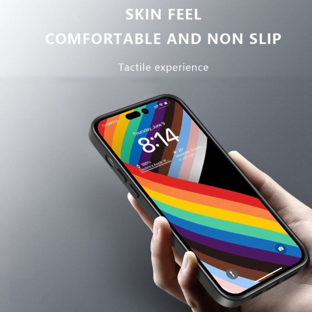 Kryt Na iPhone 14 Řada Přírodních Barev X-level