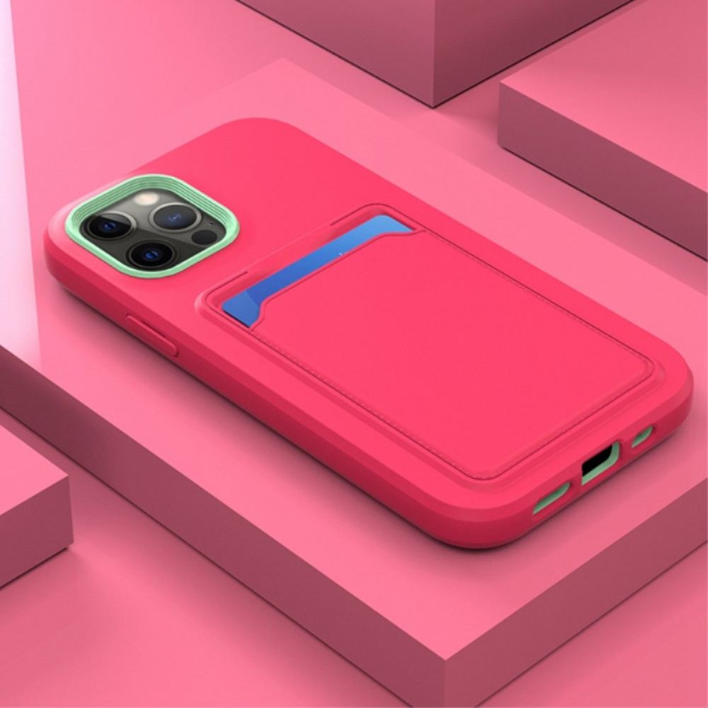 Kryty Na Mobil Na iPhone 14 Držák Dvoubarevných Karet