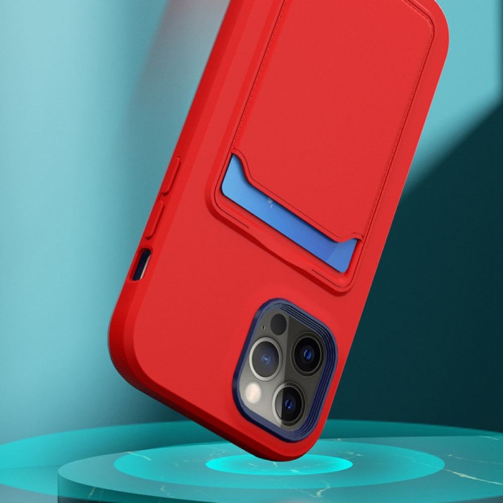 Kryty Na Mobil Na iPhone 14 Držák Dvoubarevných Karet