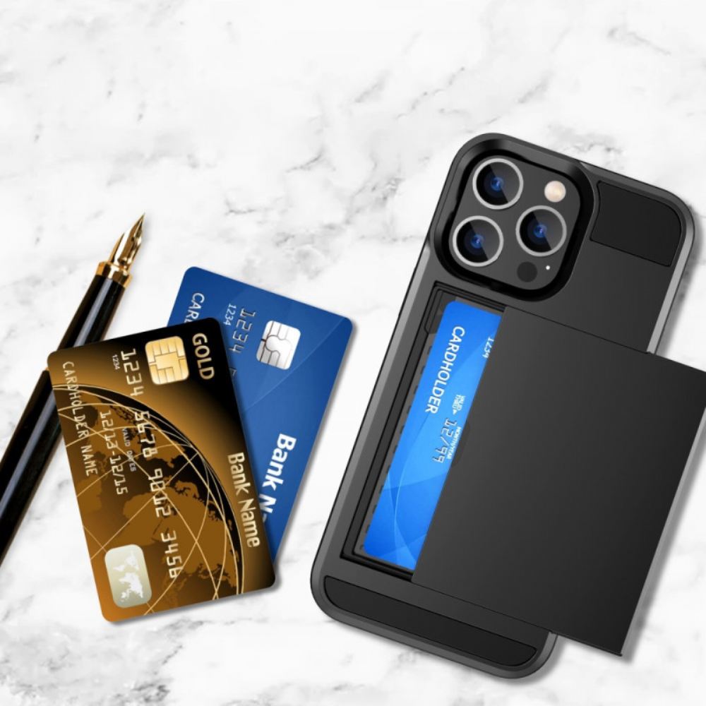 Kryty Na Mobil Na iPhone 14 Držák Karty Na Zip