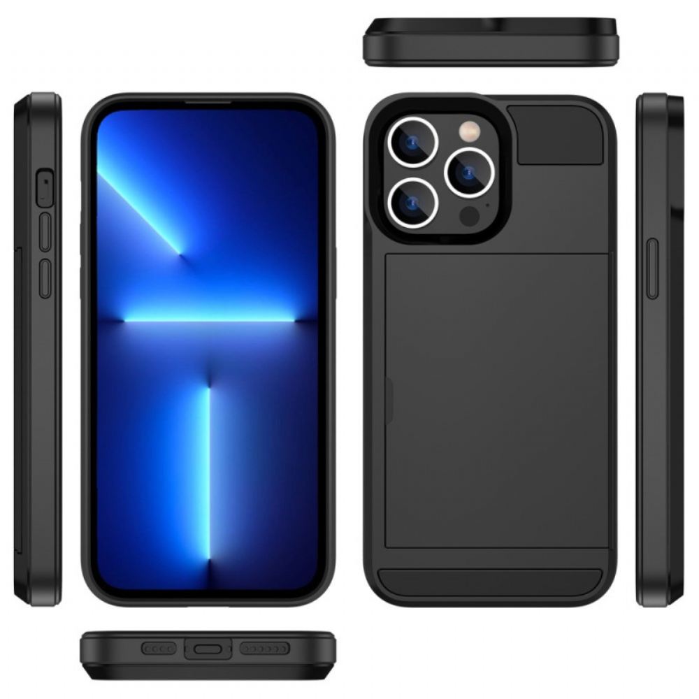 Kryty Na Mobil Na iPhone 14 Držák Karty Na Zip