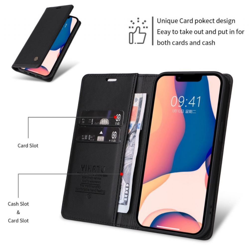 Kryty Na Mobil Na iPhone 14 Flipové Pouzdro Ozdobný Nýt