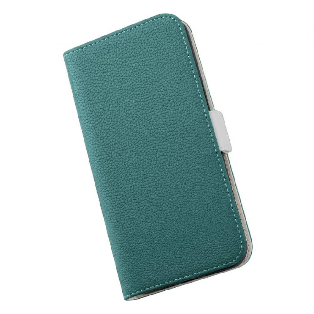 Kryty Na Mobil Na iPhone 14 Flipové Pouzdro Umělá Kůže Z Liči