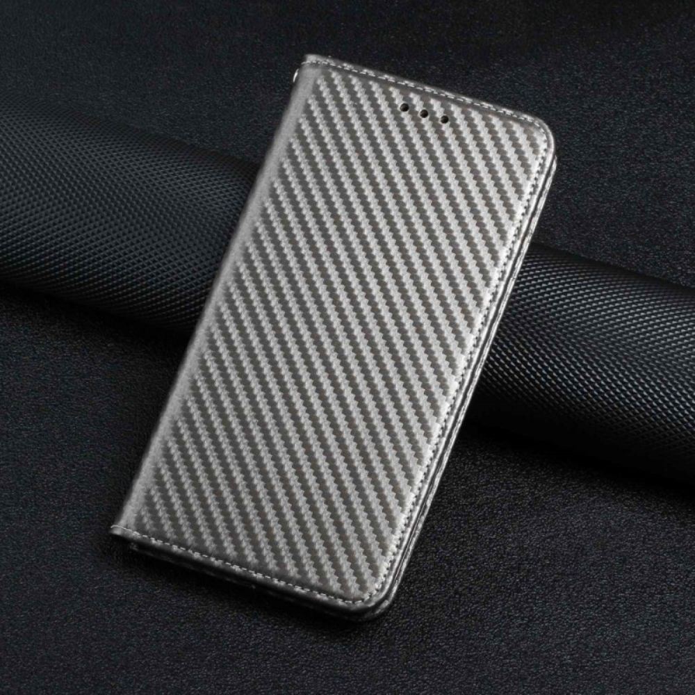 Kryty Na Mobil Na iPhone 14 Na Lana Flipové Pouzdro Styl Pásku Z Uhlíkových Vláken