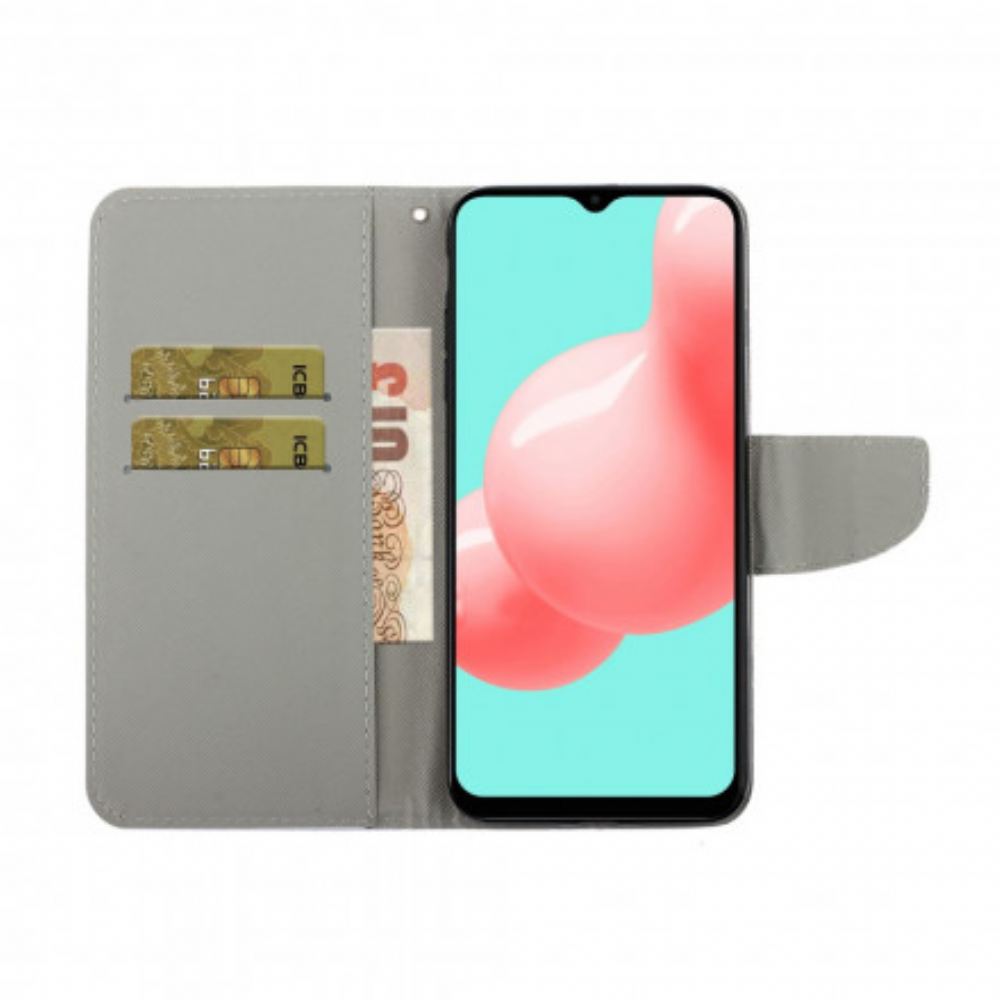 Flipové Pouzdro Na Samsung Galaxy A32 5G Akvarelový Lapač Snů