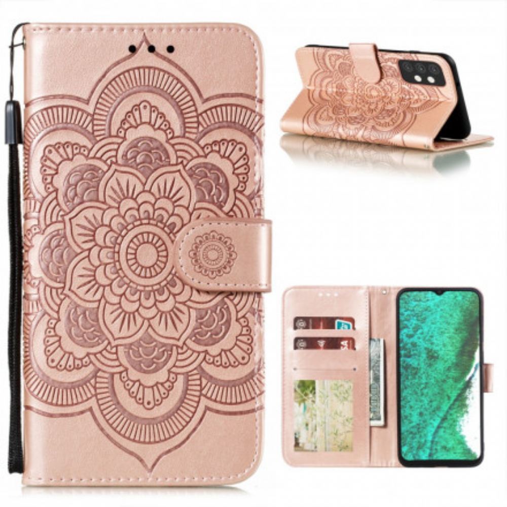 Flipové Pouzdro Na Samsung Galaxy A32 5G Celá Mandala