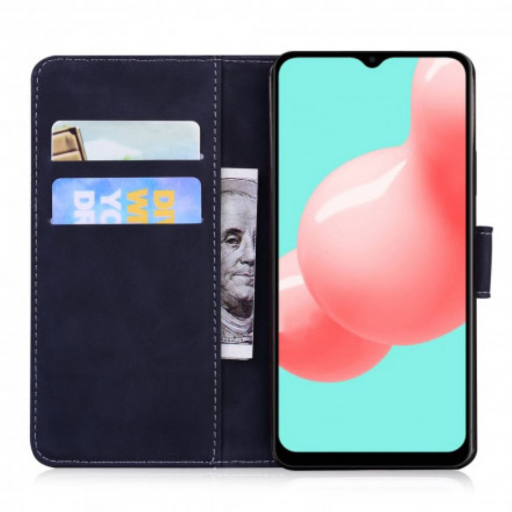 Flipové Pouzdro Na Samsung Galaxy A32 5G Tiger Face Print