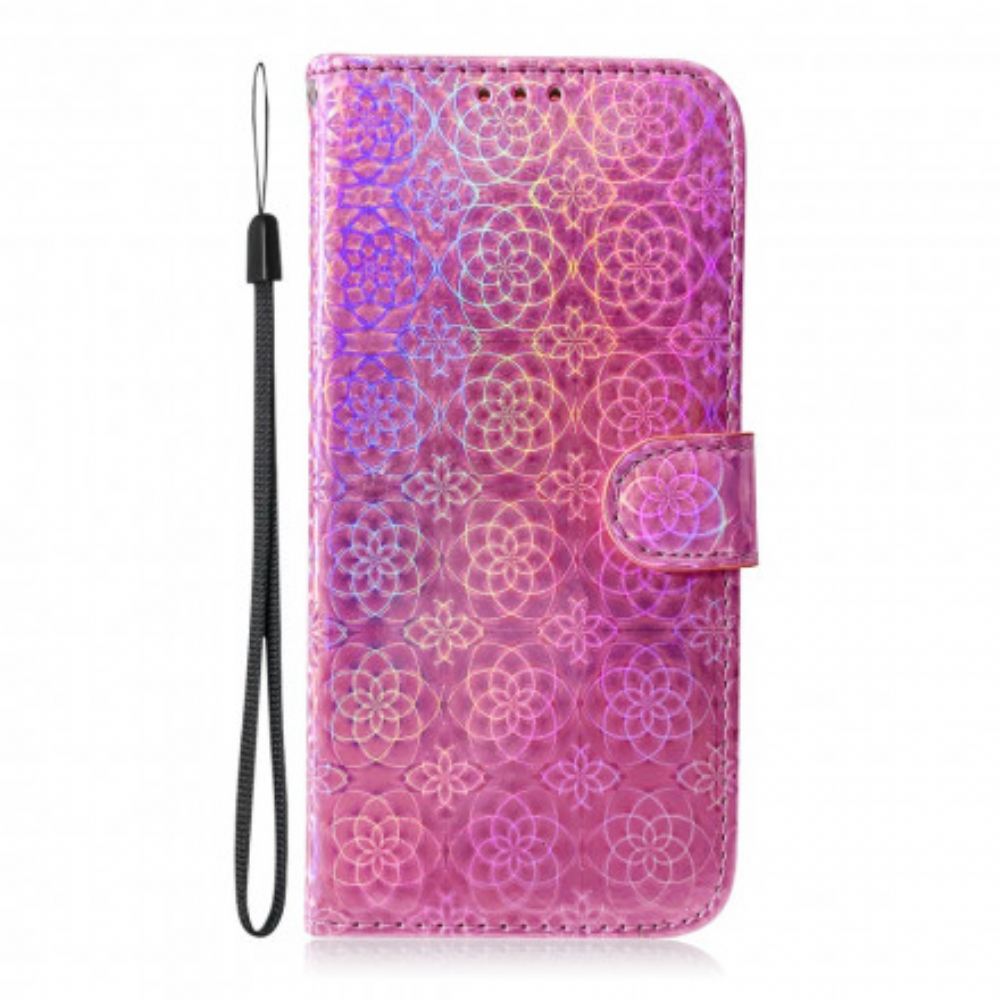 Kožené Pouzdro Na Samsung Galaxy A32 5G Čistá Barva