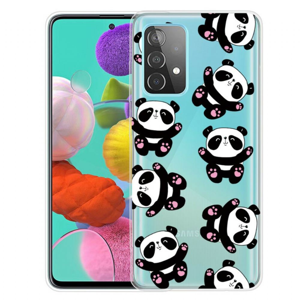 Kryt Na Samsung Galaxy A32 5G Nejlepší Zábava S Pandami