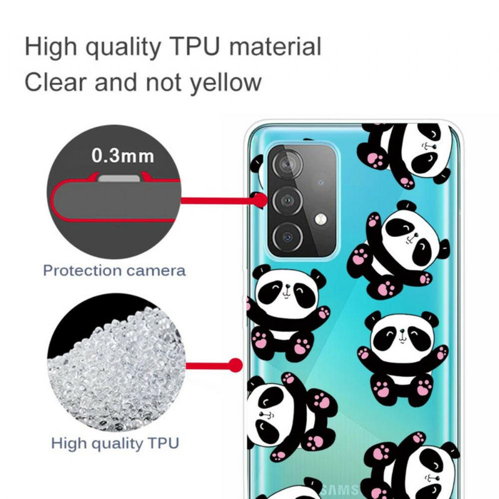 Kryt Na Samsung Galaxy A32 5G Nejlepší Zábava S Pandami