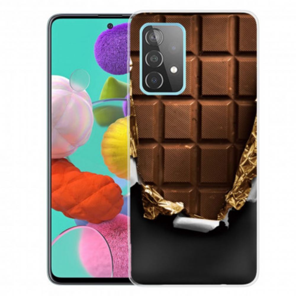 Kryty Na Mobil Na Samsung Galaxy A32 5G Flexibilní Čokoláda