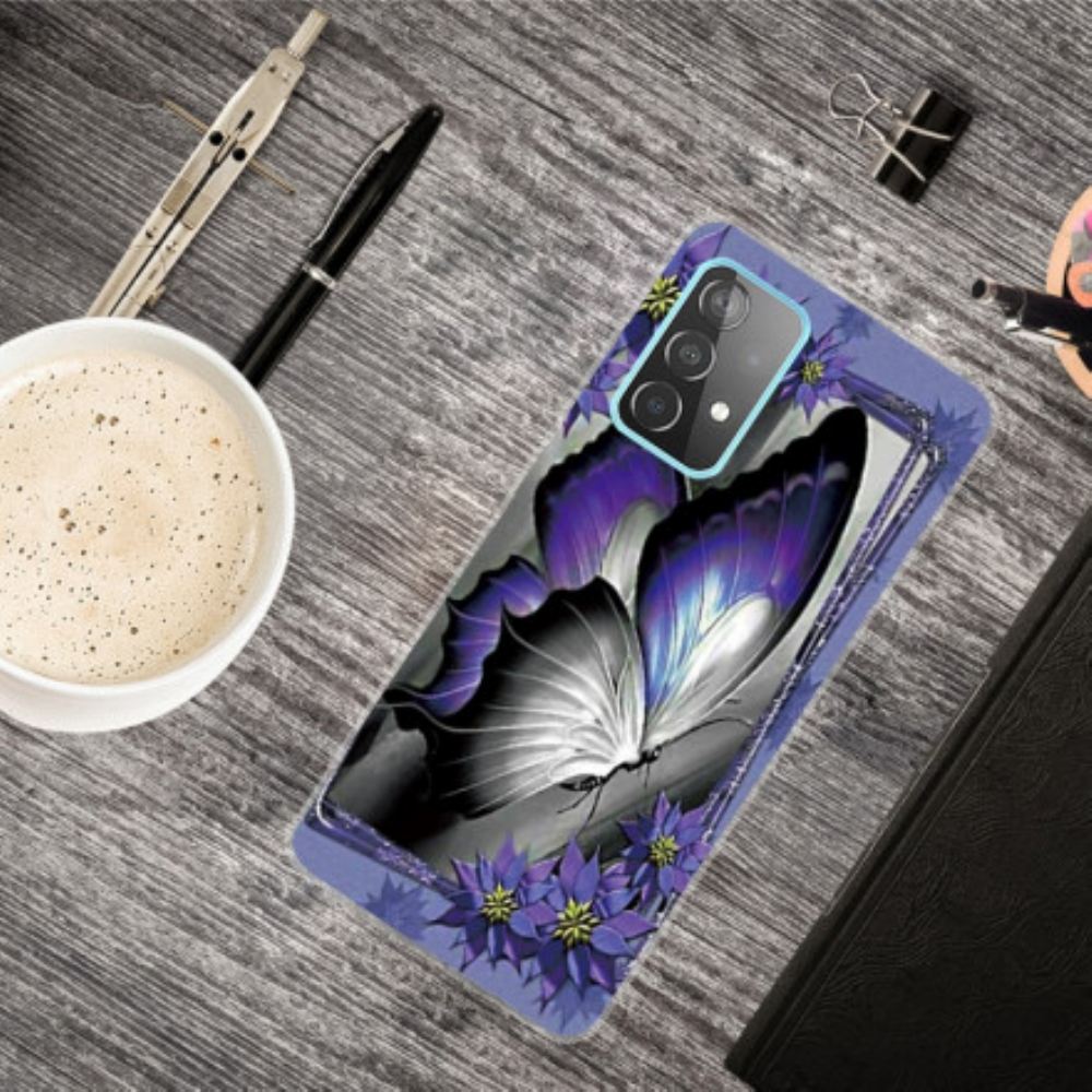 Kryty Na Mobil Na Samsung Galaxy A32 5G Královský Motýl