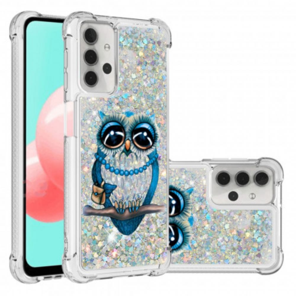 Kryty Na Mobil Na Samsung Galaxy A32 5G Slečna Glitter Owl