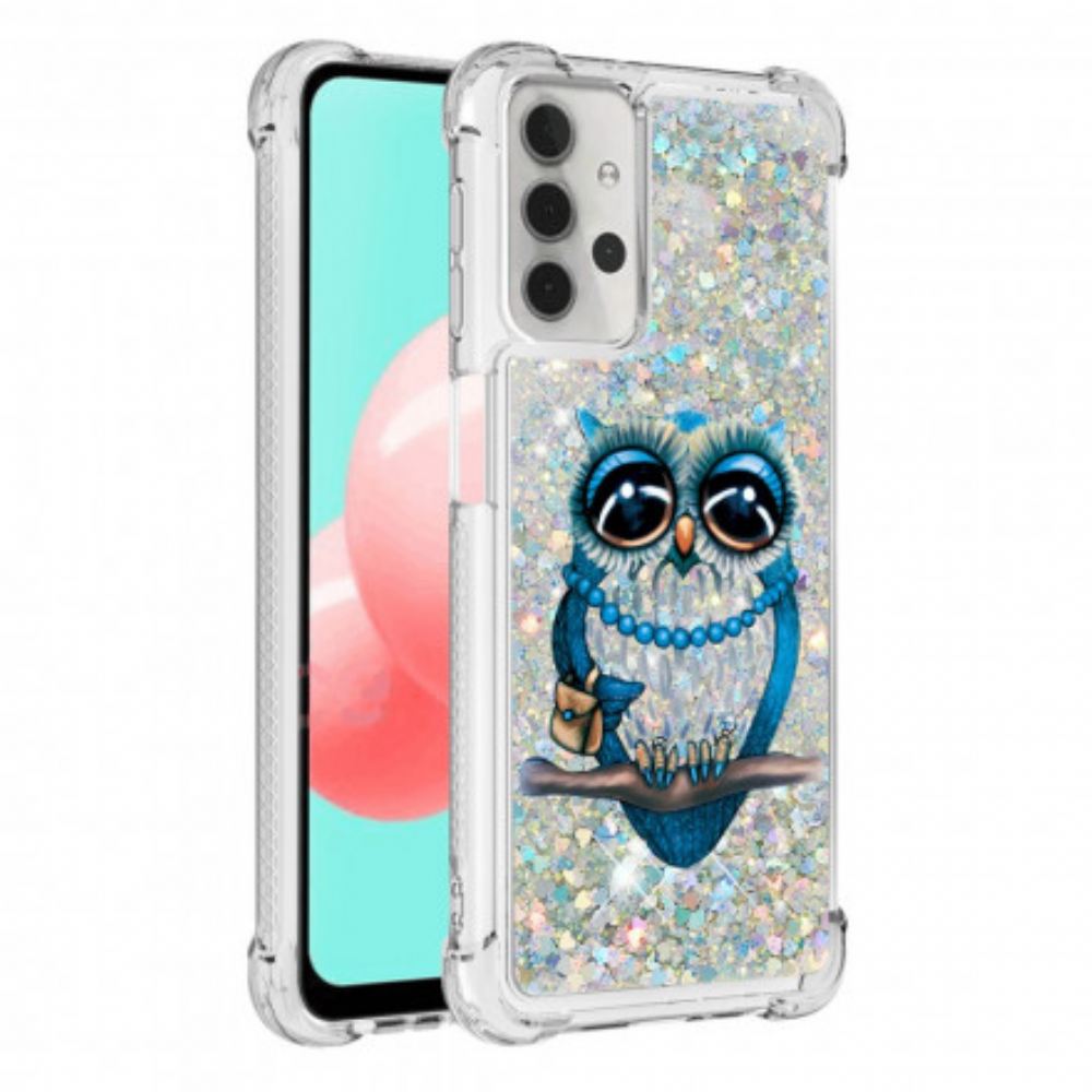 Kryty Na Mobil Na Samsung Galaxy A32 5G Slečna Glitter Owl