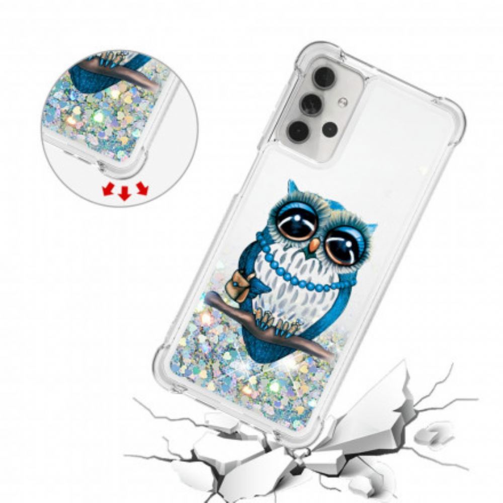 Kryty Na Mobil Na Samsung Galaxy A32 5G Slečna Glitter Owl