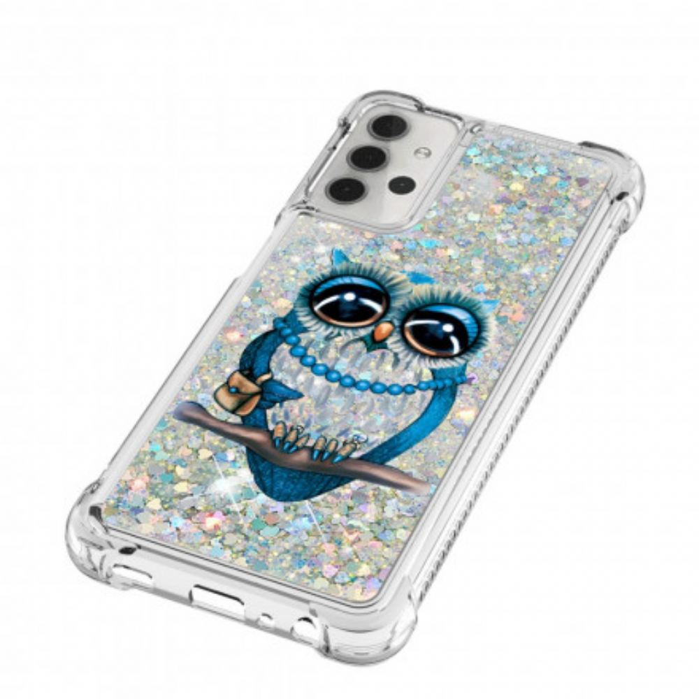 Kryty Na Mobil Na Samsung Galaxy A32 5G Slečna Glitter Owl