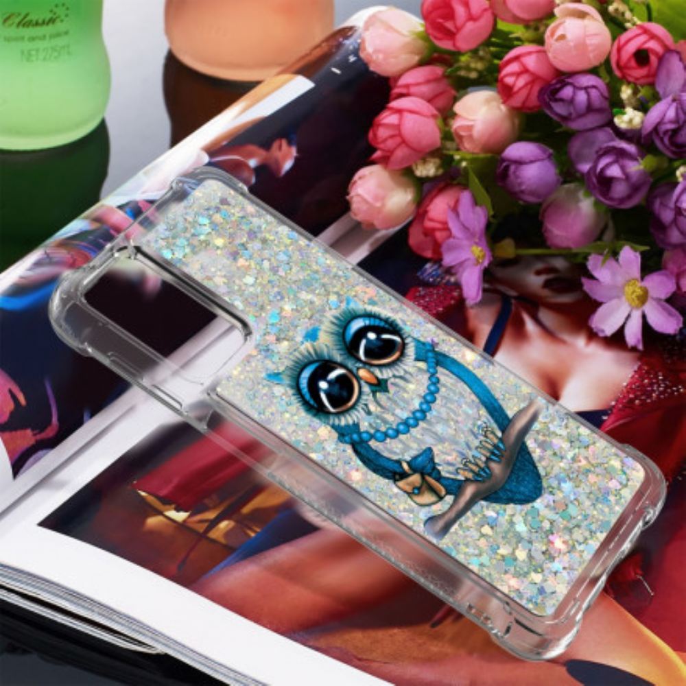Kryty Na Mobil Na Samsung Galaxy A32 5G Slečna Glitter Owl