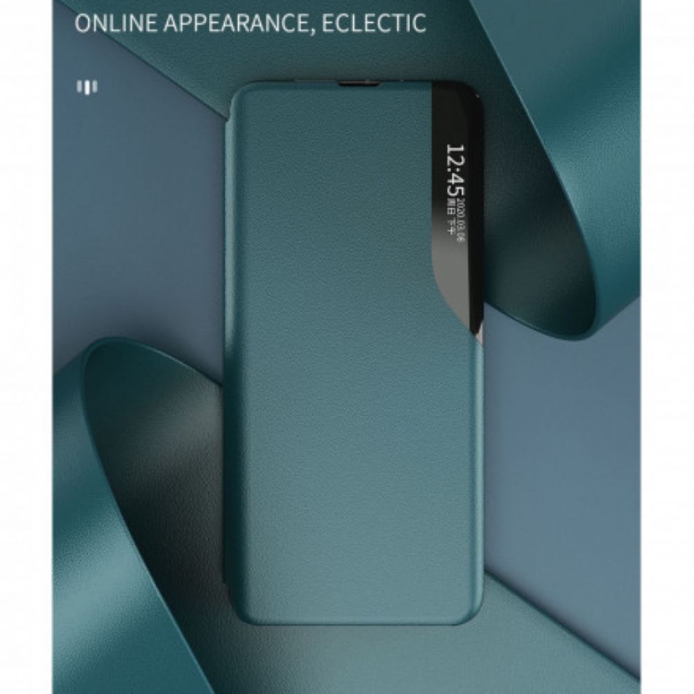 Kryty Na Mobil Na Samsung Galaxy A32 5G Texturovaná Umělá Kůže