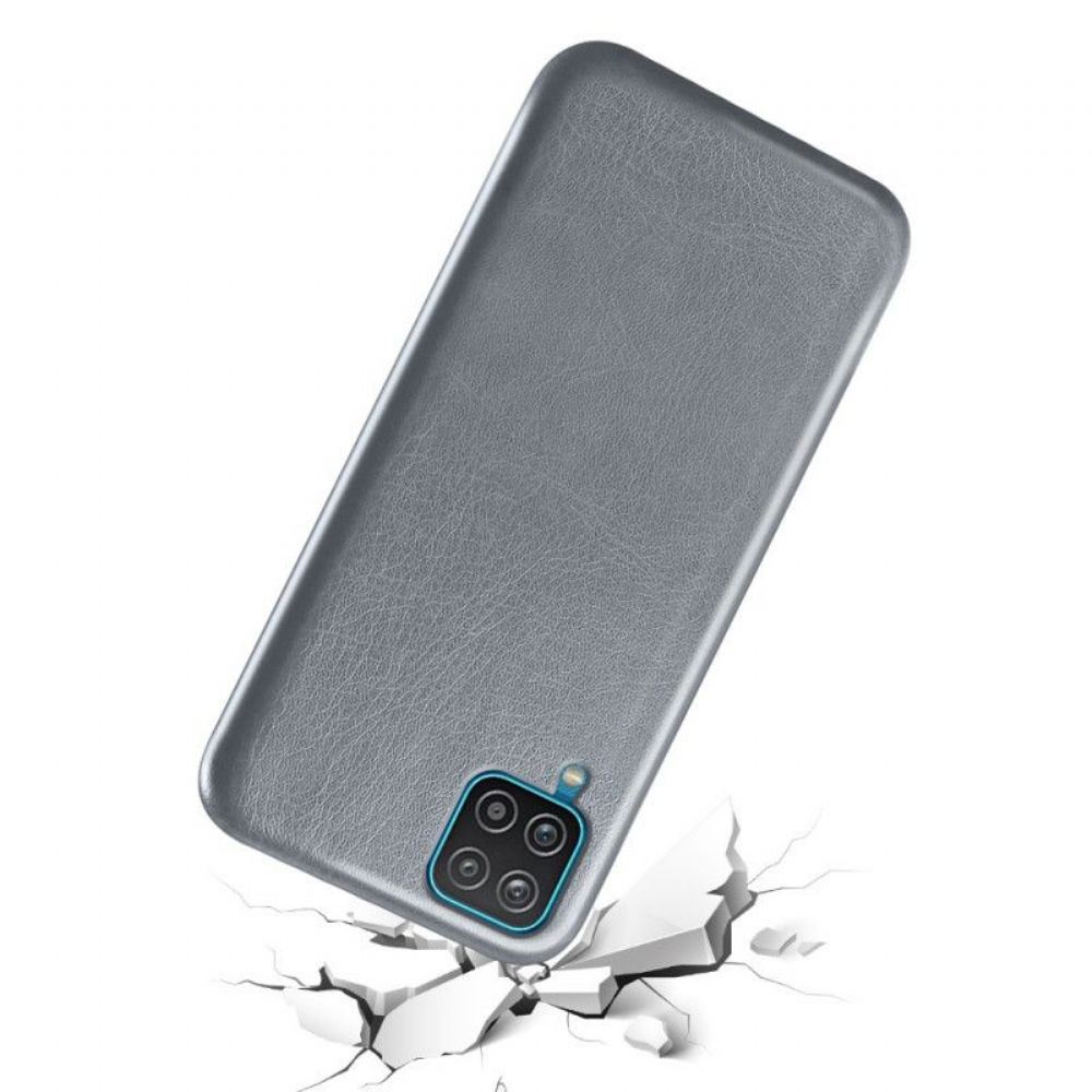Kryt Na Samsung Galaxy M12 / A12 Kožený Efekt Ksq