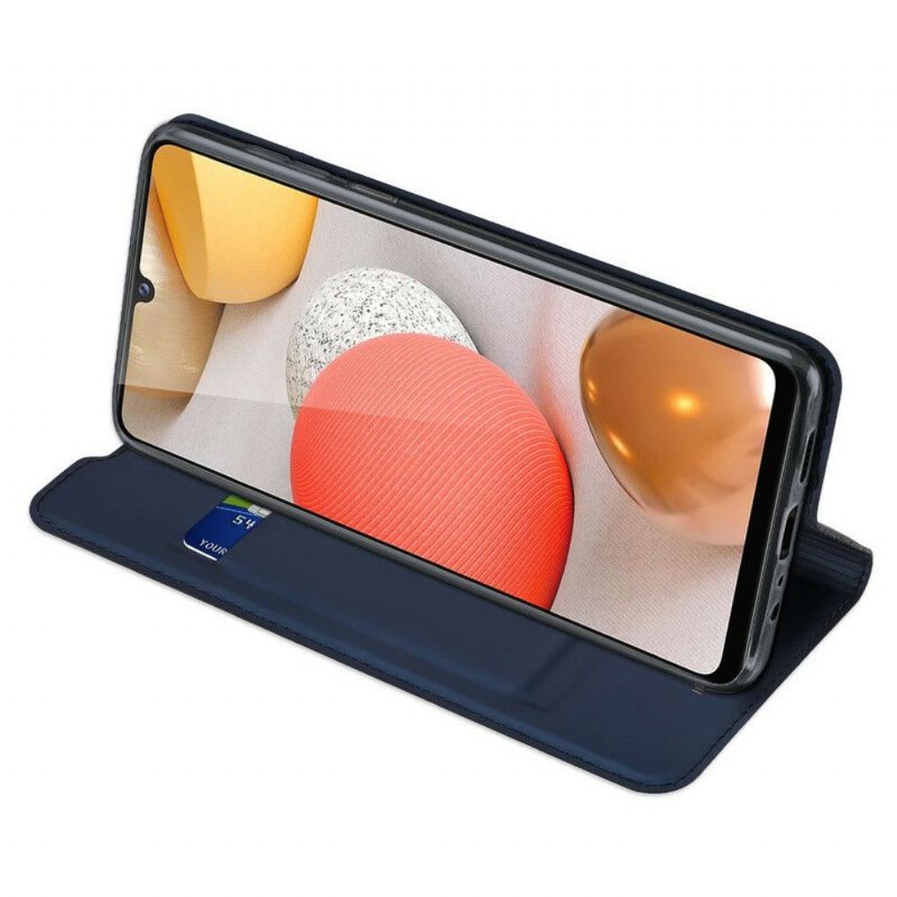 Kryty Na Mobil Na Samsung Galaxy M12 / A12 Flipové Pouzdro Skin Pro Dux Ducis