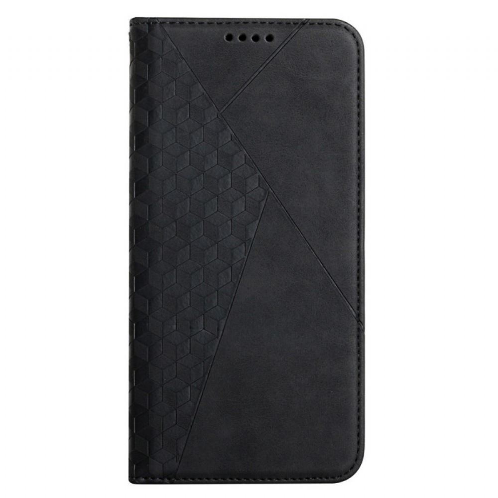 Kryty Na Mobil Na Oppo Find X3 Lite Flipové Pouzdro Geokožený Efekt