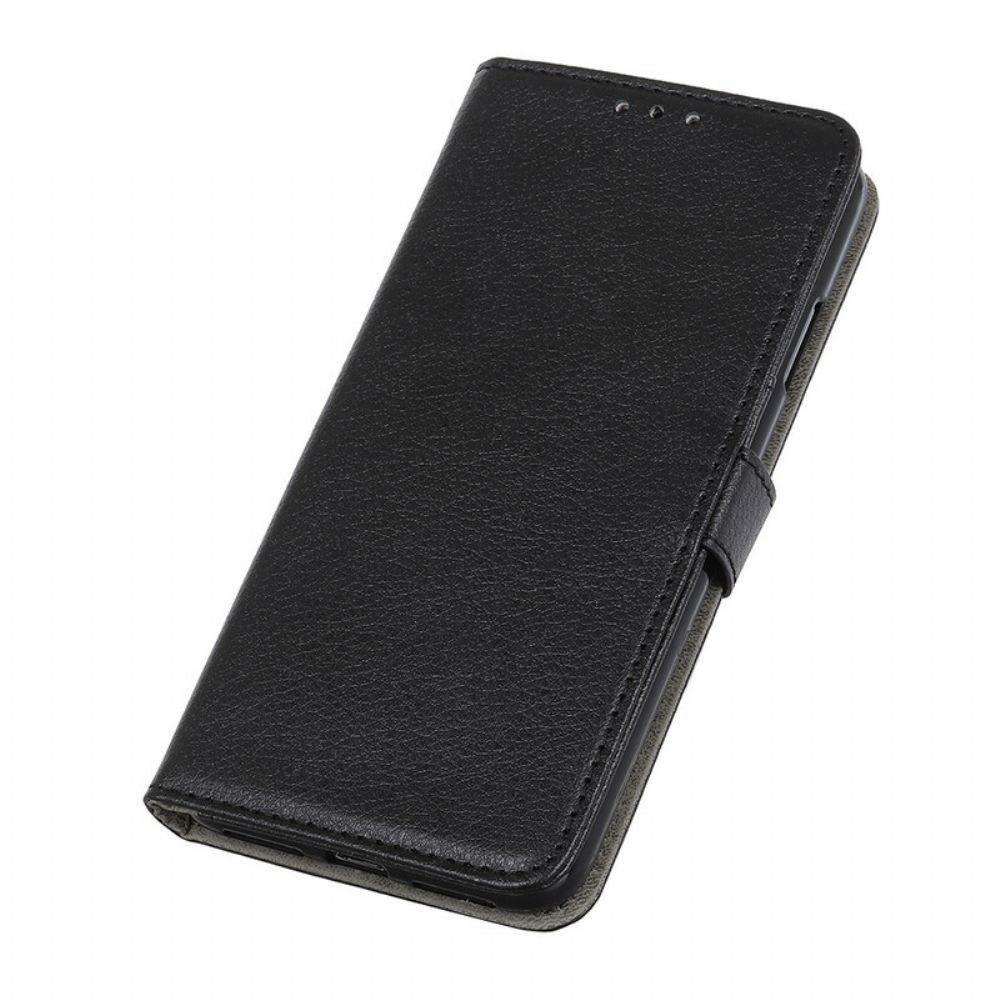 Flipové Pouzdro Na iPhone 12 / 12 Pro Prémiová Textura Liči