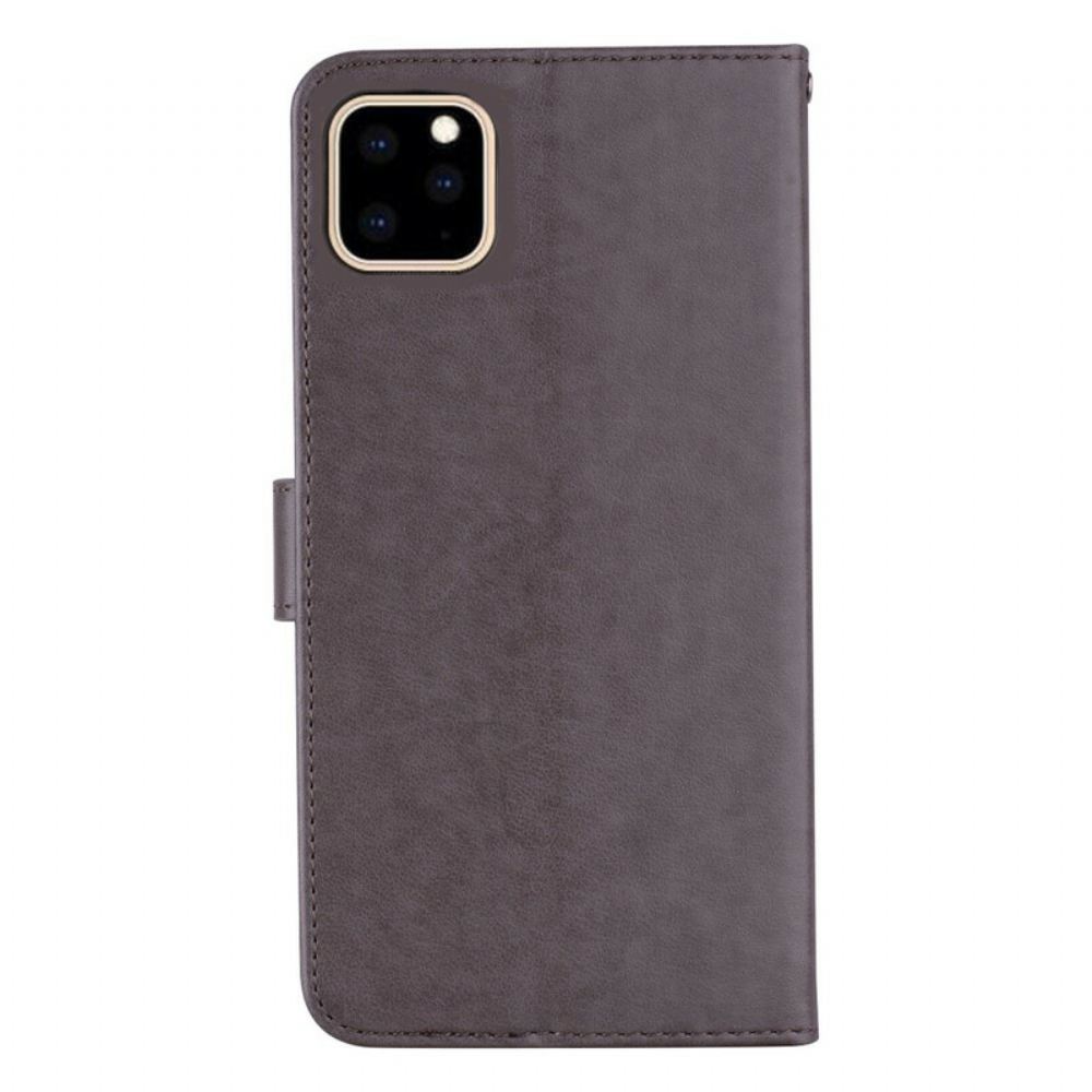 Flipové Pouzdro Na iPhone 12 / 12 Pro Sova Mandala A Kouzlo