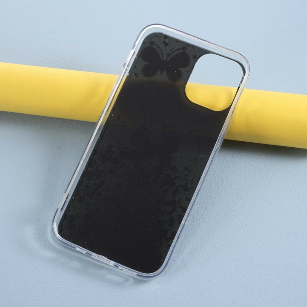Kryt Na iPhone 12 / 12 Pro 3d Flitry Motýlů