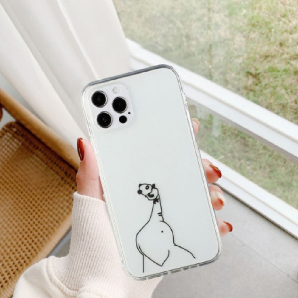 Kryt Na iPhone 12 / 12 Pro Hry S Logem Panda