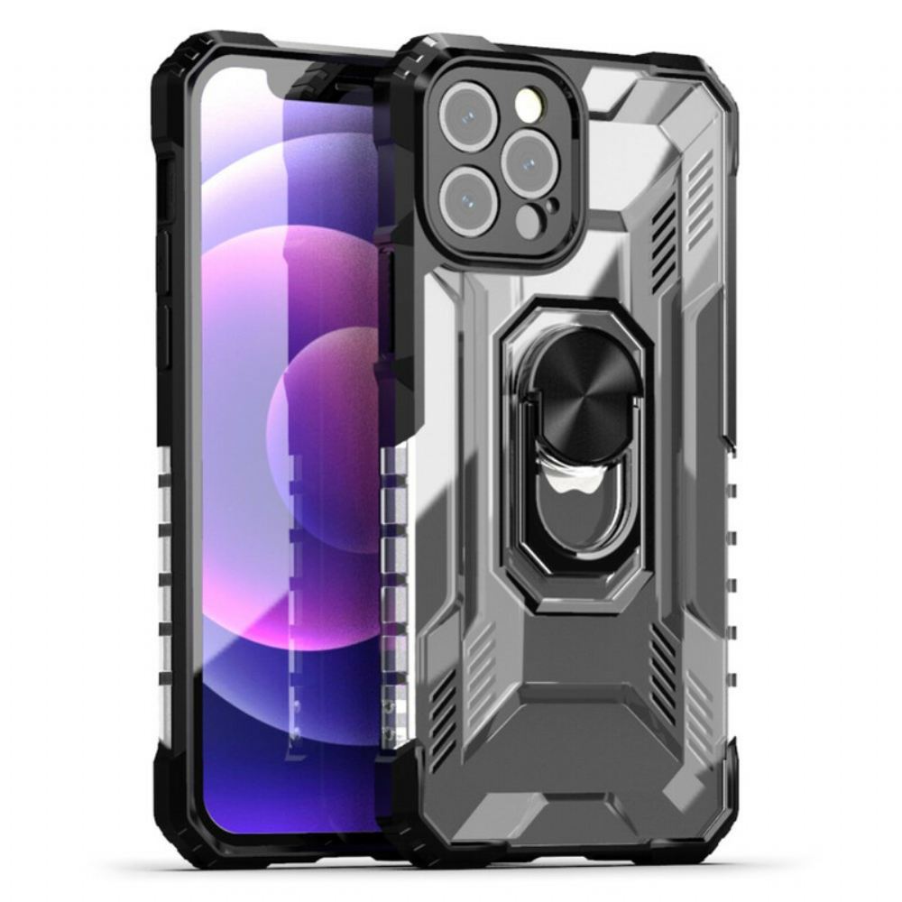 Kryt Na iPhone 12 / 12 Pro Matné S Kroužkovou Podporou
