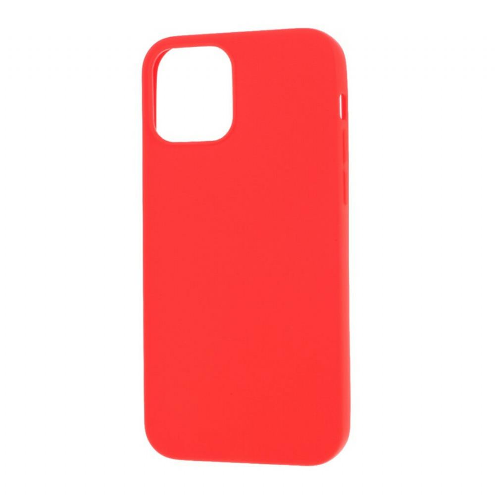 Kryt Na iPhone 12 / 12 Pro Matný Tuhý Silikon