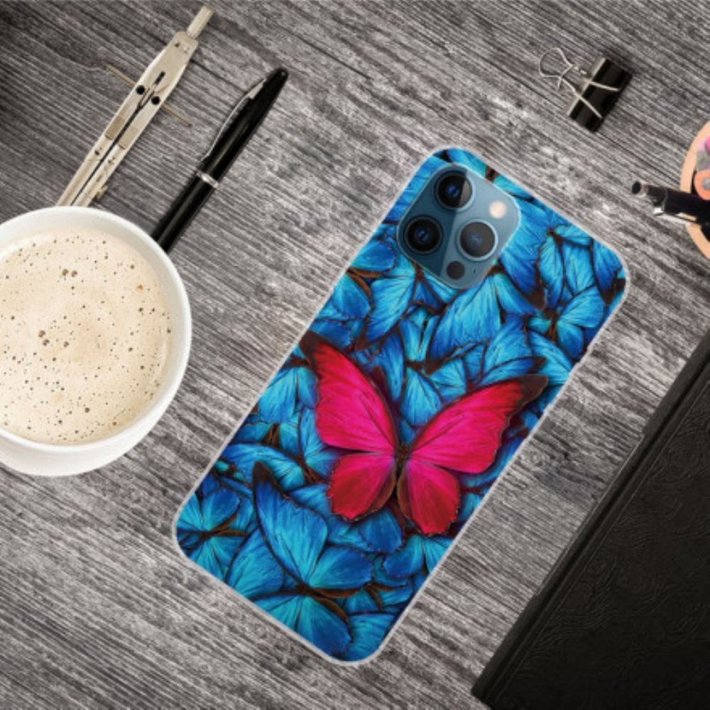 Kryt Na iPhone 12 / 12 Pro Motýlí Hadice
