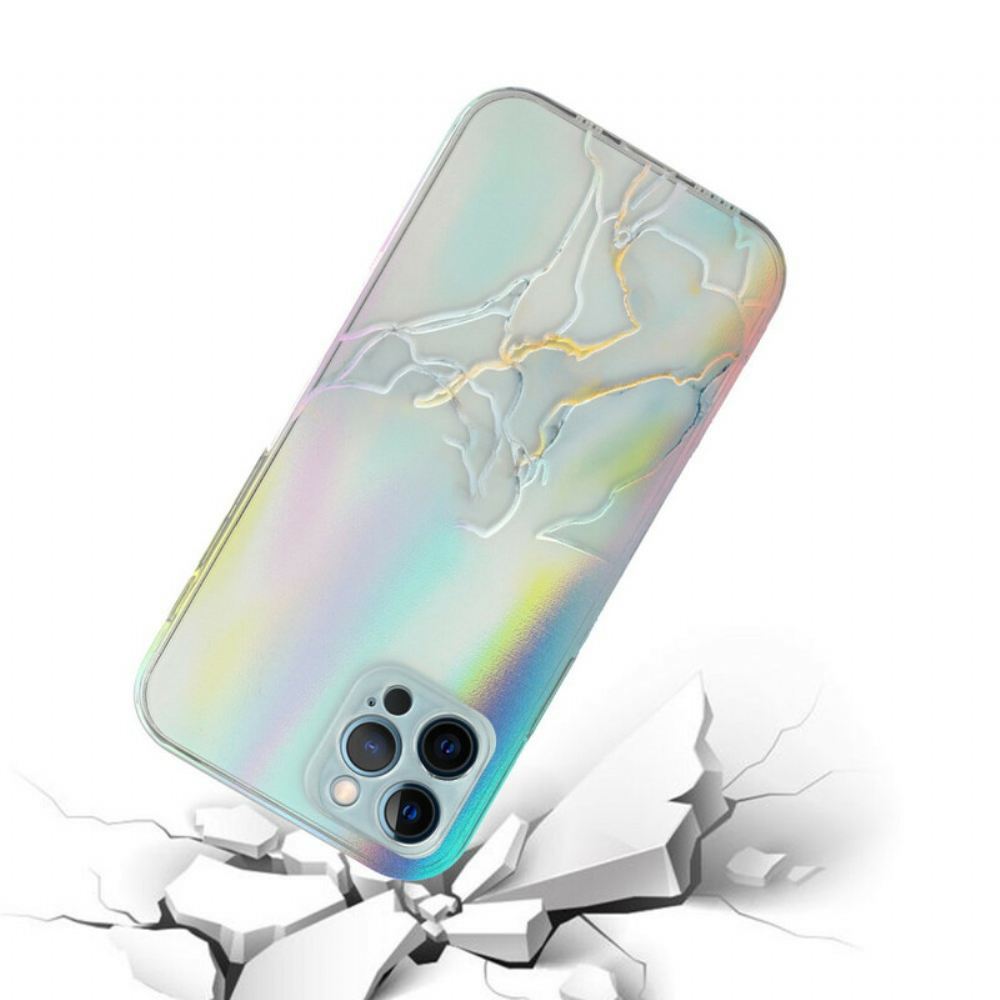 Kryt Na iPhone 12 / 12 Pro Mramorové Umění