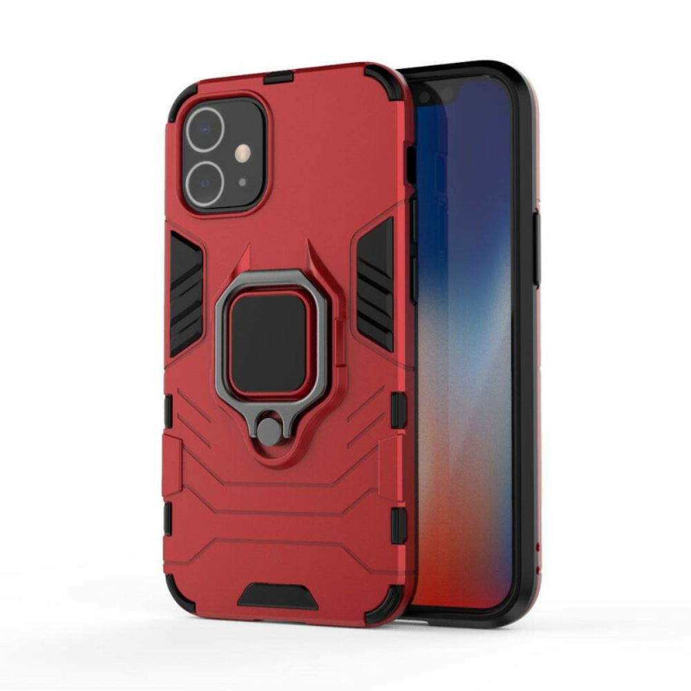 Kryt Na iPhone 12 / 12 Pro Odolný Vůči Prstenu