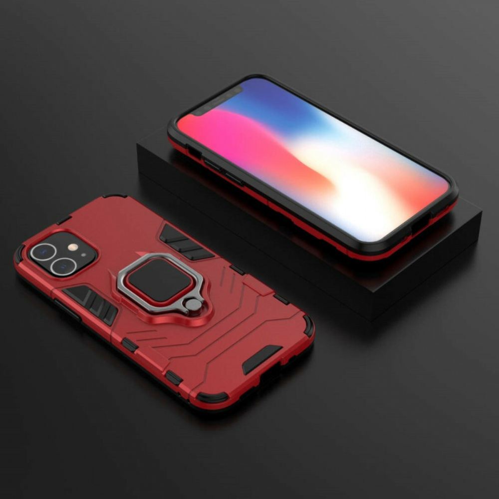 Kryt Na iPhone 12 / 12 Pro Odolný Vůči Prstenu
