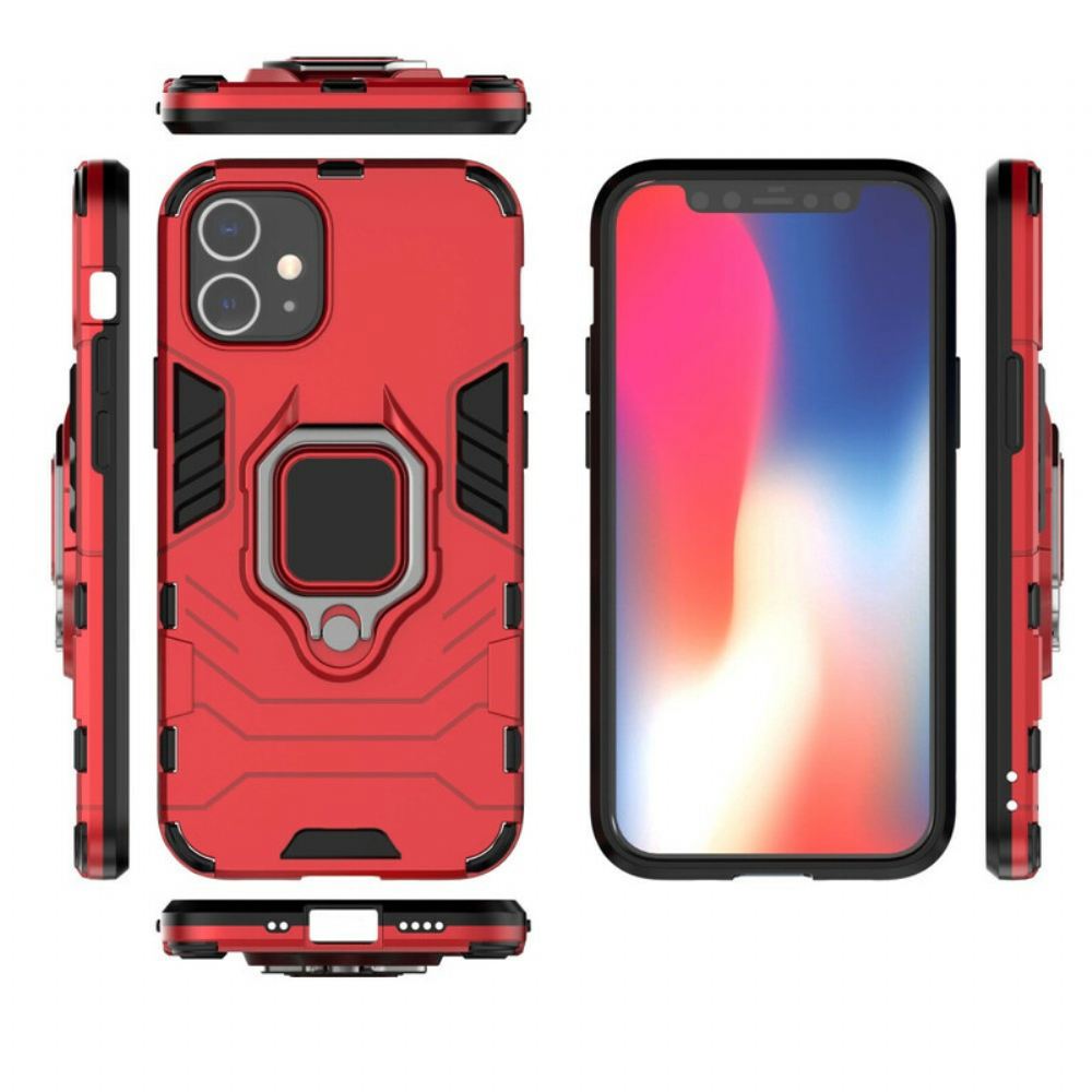 Kryt Na iPhone 12 / 12 Pro Odolný Vůči Prstenu
