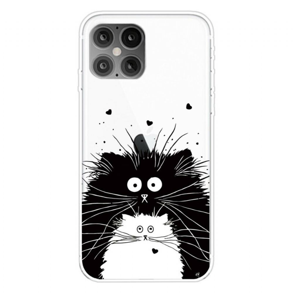Kryt Na iPhone 12 / 12 Pro Podívejte Se Na Kočky