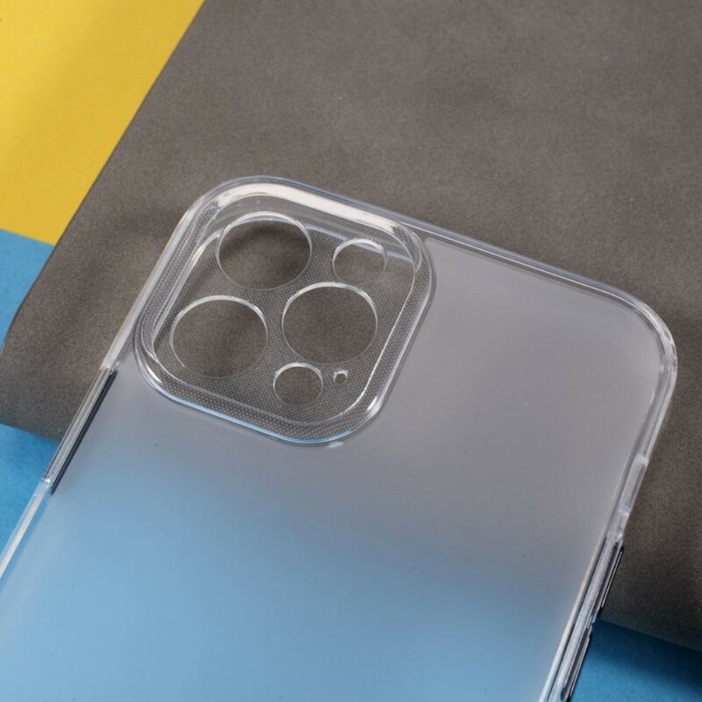 Kryt Na iPhone 12 / 12 Pro Průhledná Barevná Tlačítka