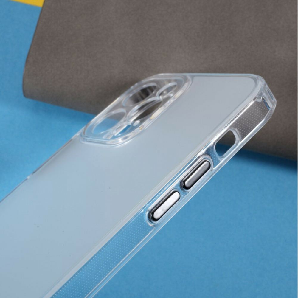 Kryt Na iPhone 12 / 12 Pro Průhledná Barevná Tlačítka