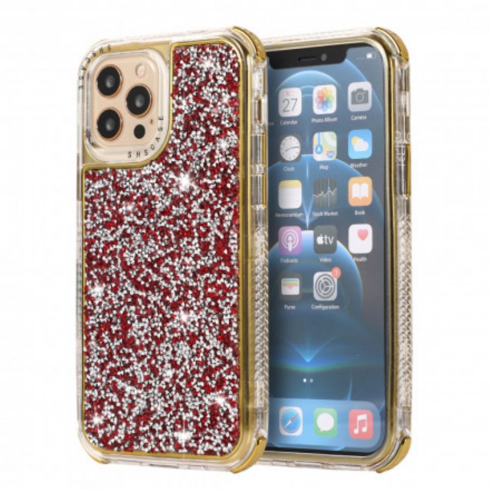 Kryt Na iPhone 12 / 12 Pro Třpytivé Flitry