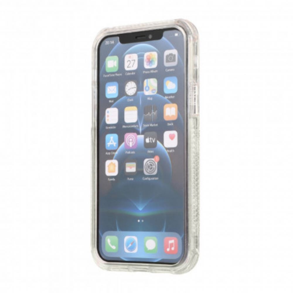 Kryt Na iPhone 12 / 12 Pro Třpytivý Prášek