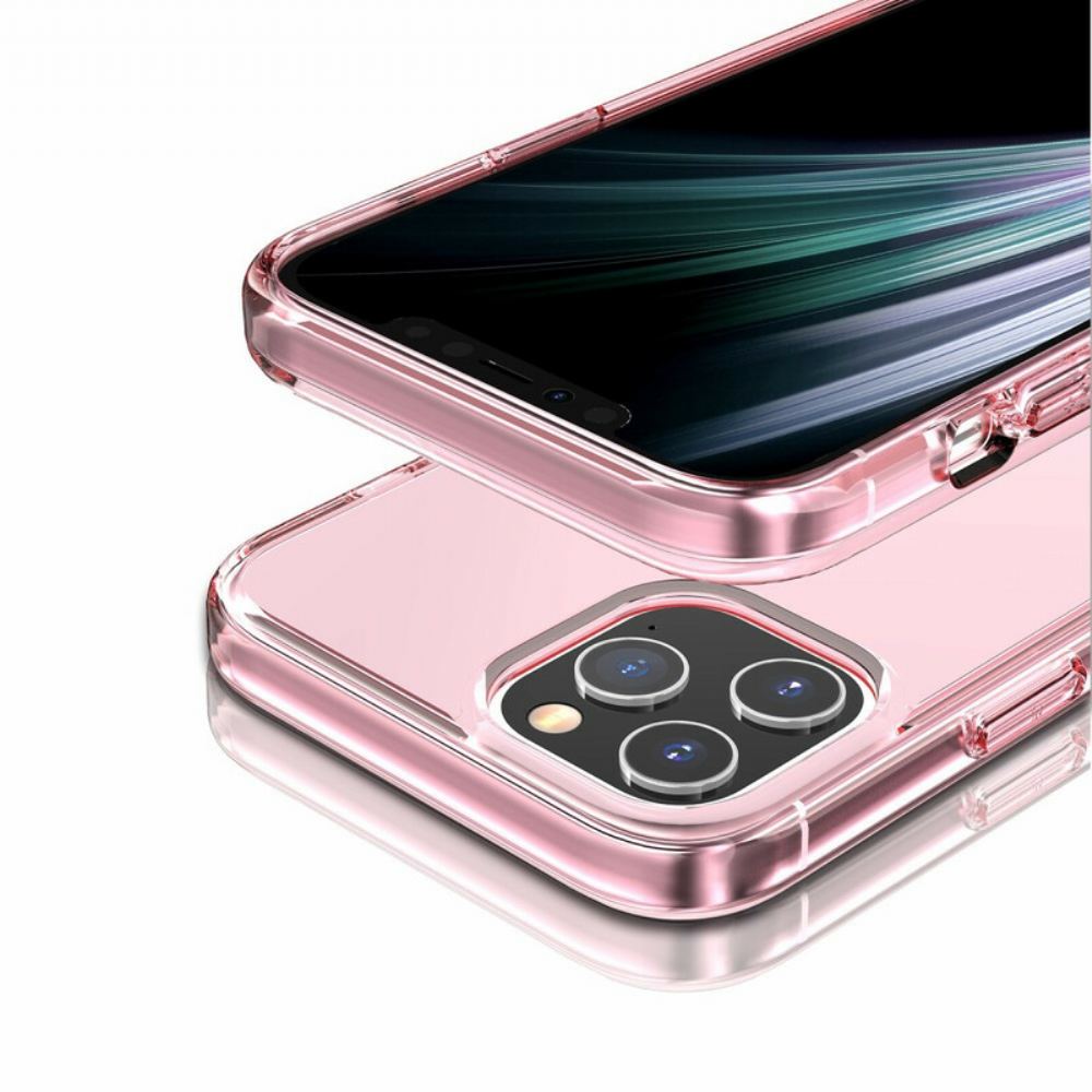 Kryty Na Mobil Na iPhone 12 / 12 Pro Barevně Průhledná