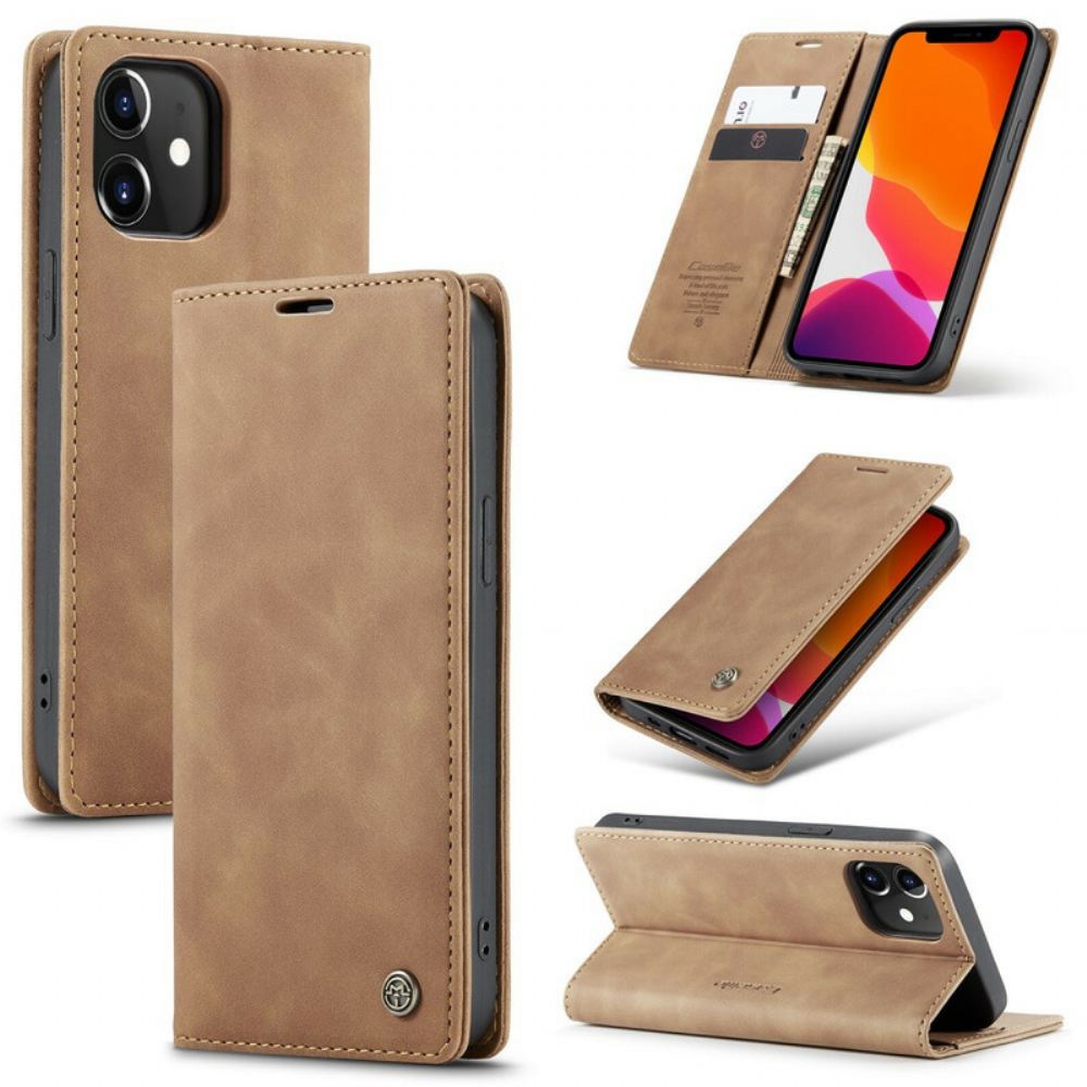 Kryty Na Mobil Na iPhone 12 / 12 Pro Flipové Pouzdro Caseme Umělá Kůže