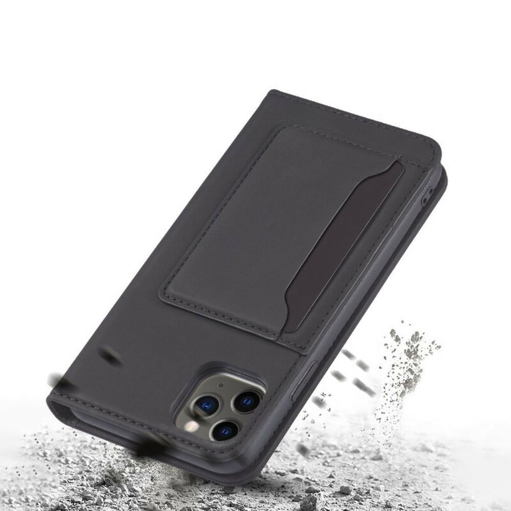 Kryty Na Mobil Na iPhone 12 / 12 Pro Flipové Pouzdro Držák Podpůrné Karty
