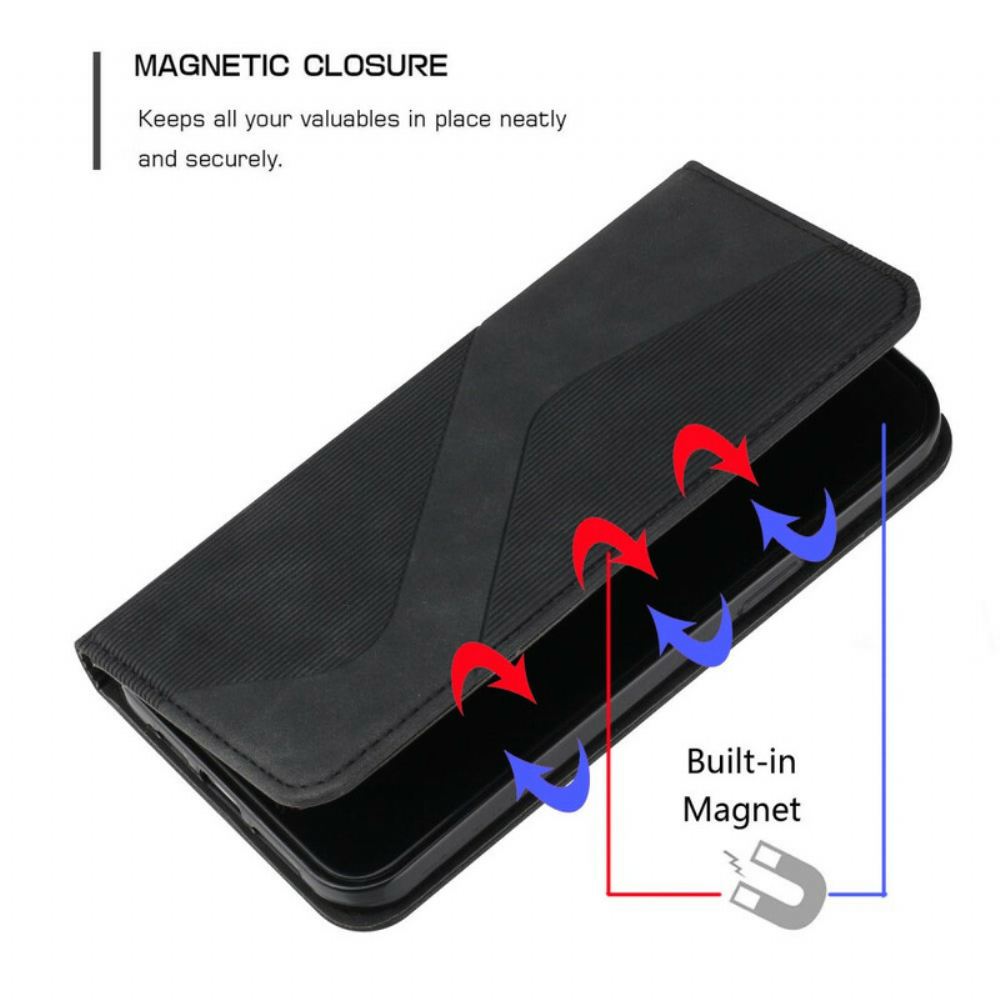 Kryty Na Mobil Na iPhone 12 / 12 Pro Flipové Pouzdro Kožený Styl S-design